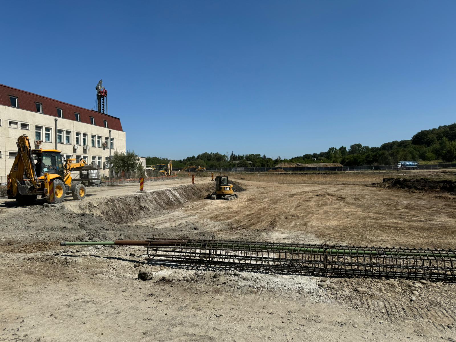 Site progress: Târgu Mureş Hospital